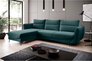 Bäddsoffa m. Divan Swentzel Förvaring - Blå/Grön - Möbler - Soffa - Bäddsoffa - Bäddsoffa divan
