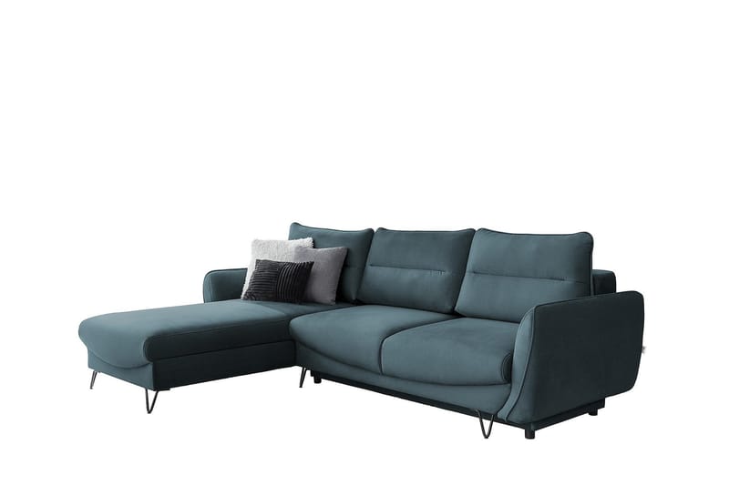 Bäddsoffa m. Divan Swentzel Förvaring - Blå/Grön/Grå - Möbler - Soffa - Bäddsoffa - Bäddsoffa divan