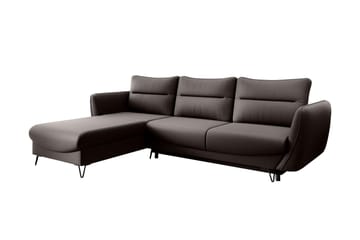 Bäddsoffa m. Divan Swentzel Förvaring - Brun - Möbler - Soffa - Bäddsoffa - Bäddsoffa divan