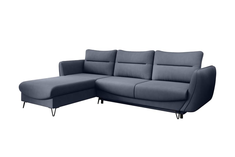 Bäddsoffa m. Divan Swentzel Förvaring - Grå - Möbler - Soffa - Bäddsoffa - Bäddsoffa divan
