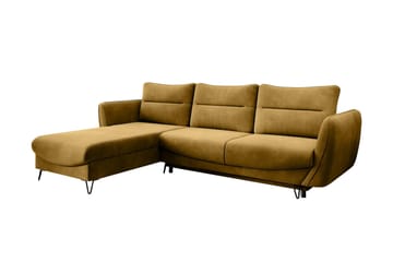 Bäddsoffa m. Divan Swentzel Förvaring - Gul - Möbler - Soffa - Bäddsoffa - Bäddsoffa divan