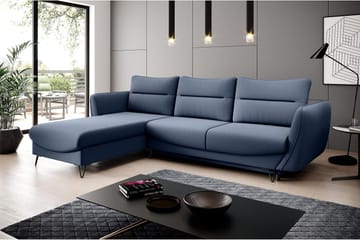 Bäddsoffa m. Divan Swentzel Förvaring - Ljusblå - Möbler - Soffa - Bäddsoffa - Bäddsoffa divan