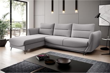 Bäddsoffa m. Divan Swentzel Förvaring - Ljusgrå - Möbler - Soffa - Bäddsoffa - Bäddsoffa divan