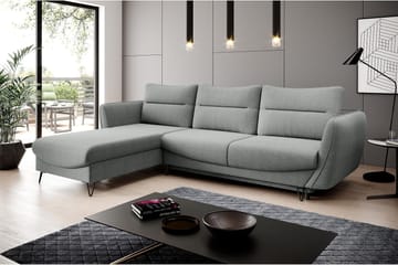 Bäddsoffa m. Divan Swentzel Förvaring - Ljusgrå - Möbler - Soffa - Bäddsoffa - Bäddsoffa divan