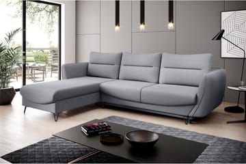 Bäddsoffa m. Divan Swentzel Förvaring - Ljusgrå - Möbler - Soffa - Bäddsoffa - Bäddsoffa divan