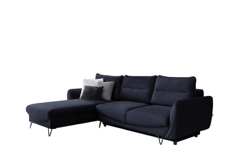 Bäddsoffa m. Divan Swentzel Förvaring - Mörkblå - Möbler - Soffa - Bäddsoffa - Bäddsoffa divan