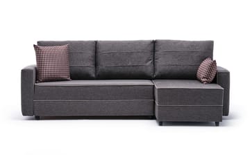 Bäddsoffa m. Divan Windwhistle 4-sits 200x150