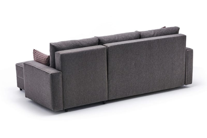Bäddsoffa m. Divan Windwhistle 4-sits 200x150 - Brun - Möbler - Soffa - Bäddsoffa - Bäddsoffa divan