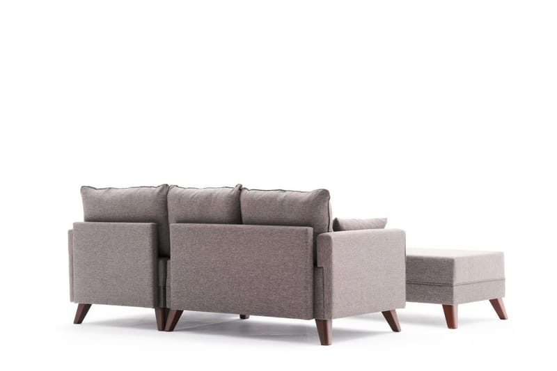 Bäddsoffa med Divan Burundi Mini Höger - Brun - Möbler - Soffa - Bäddsoffa - Bäddsoffa divan