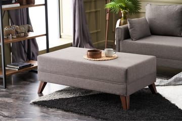 Bäddsoffa med Divan Burundi Mini Höger - Brun - Möbler - Soffa - Bäddsoffa - Bäddsoffa divan