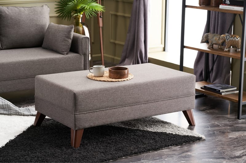 Bäddsoffa med Divan Burundi Mini Vänster - Brun - Möbler - Soffa - Bäddsoffa - Bäddsoffa divan