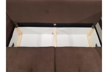 Bäddsoffa med divan - Ljusgrå - Möbler - Soffa - Bäddsoffa - Bäddsoffa divan