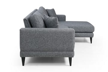 Bäddsoffa Stancle med Divan Höger - Grå - Möbler - Soffa - Bäddsoffa - Bäddsoffa divan
