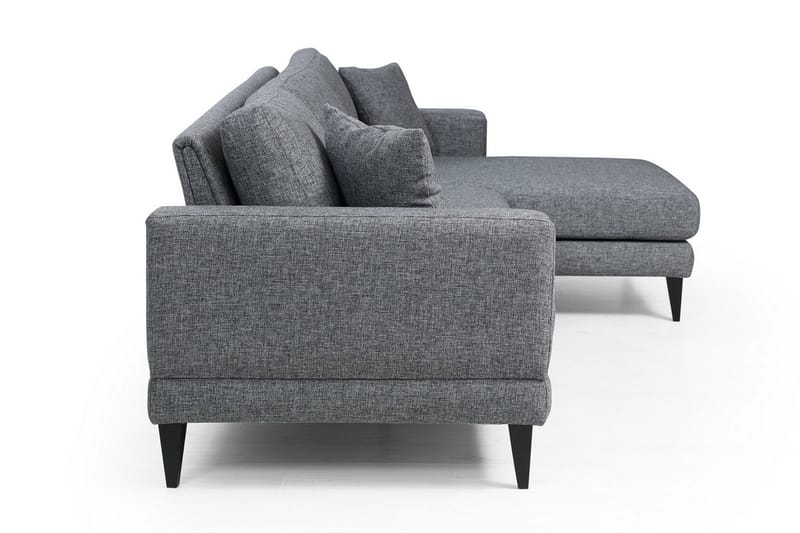 Bäddsoffa Stancle med Divan Höger - Grå - Möbler - Soffa - Bäddsoffa - Bäddsoffa divan