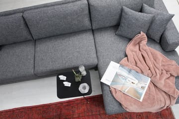Bäddsoffa Stancle med Divan Höger - Grå - Möbler - Soffa - Bäddsoffa - Bäddsoffa divan