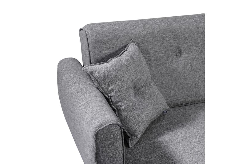 Bäddsoffa Tufford med Divan Vänster - Grå - Möbler - Soffa - Bäddsoffa - Bäddsoffa divan