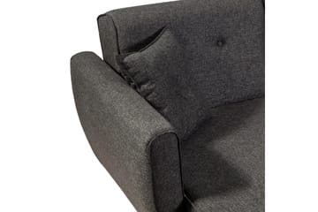 Bäddsoffa Tufford med Divan Vänster - Grå - Möbler - Soffa - Bäddsoffa - Bäddsoffa divan