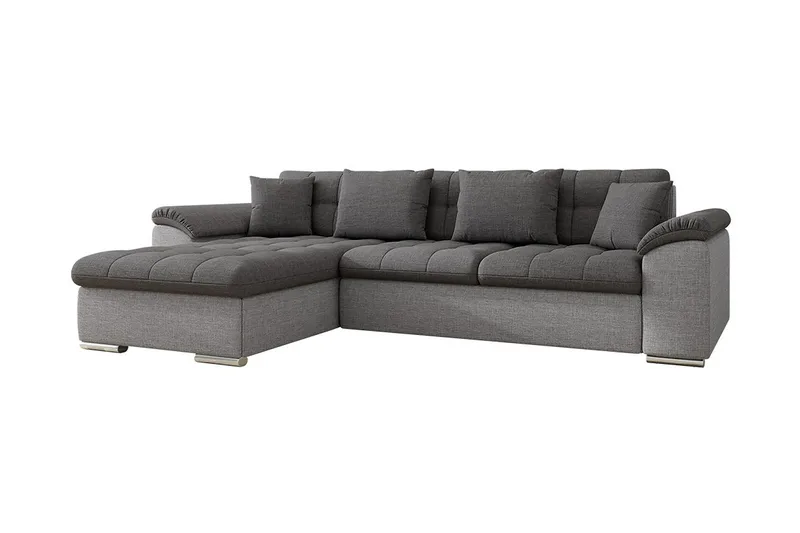 Camior 4-sits Bäddsoffa - Grå - Möbler - Soffa - Bäddsoffa - Bäddsoffa divan