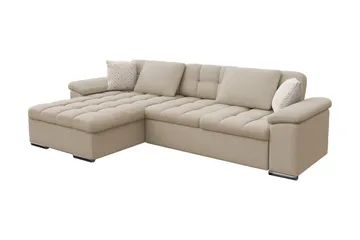 Camior Bäddsoffa m. Divan Förvaring 3-sits 227x129 - Beige - Möbler - Soffa - Bäddsoffa - Bäddsoffa divan