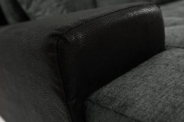 Cerys Divanbäddsoffa 265x185x85 cm Universal - Svart - Möbler - Soffa - Bäddsoffa - Bäddsoffa divan