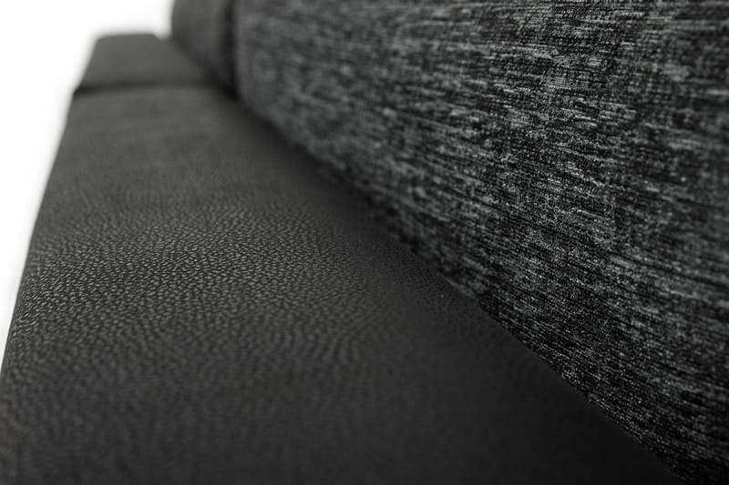 Cerys Divanbäddsoffa 265x185x85 cm Universal - Svart - Möbler - Soffa - Bäddsoffa - Bäddsoffa divan