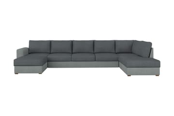 Dargina 4-sits Bäddsoffa Höger - Grå - Möbler - Soffa - Bäddsoffa - Bäddsoffa divan