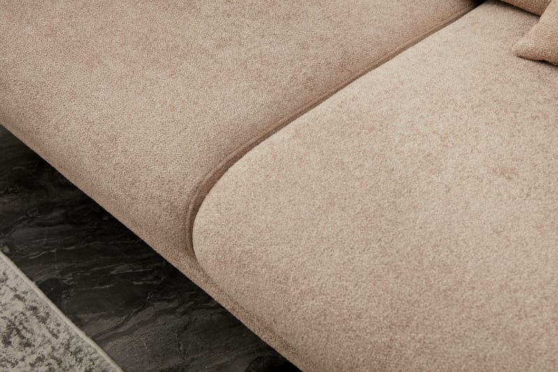 Devika Bäddsoffa m. Divan 4-sits - Beige - Möbler - Soffa - Bäddsoffa - Bäddsoffa divan