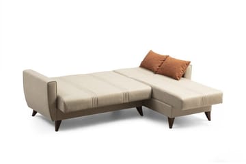 Dewan Bäddsoffa m. Divan 3-sits - Beige - Möbler - Soffa - Bäddsoffa - Bäddsoffa divan