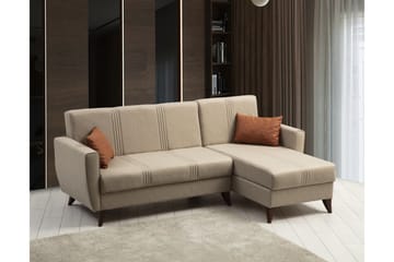 Dewan Bäddsoffa m. Divan 3-sits - Beige - Möbler - Soffa - Bäddsoffa - Bäddsoffa divan