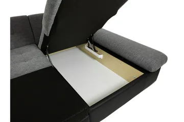 Dewitt 3-sits Bäddsoffa - Röd/Grå/Vit - Möbler - Soffa - Bäddsoffa - Bäddsoffa divan