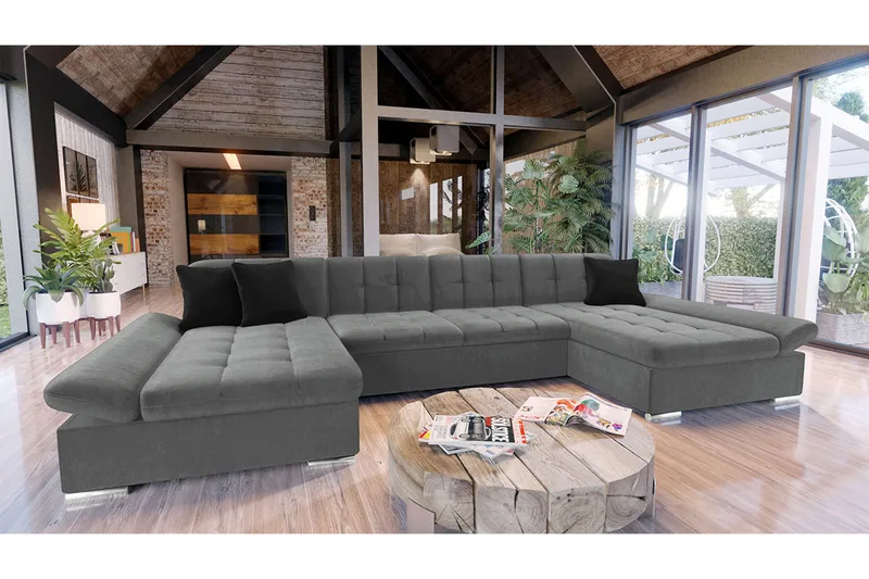 Dewitt 4-sits Hörnsoffa - Möbler - Soffa - Bäddsoffa - Bäddsoffa divan