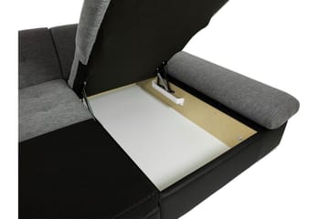 Dewitt 6-sits Bäddsoffa - Mörkgrå - Möbler - Soffa - Bäddsoffa - Bäddsoffa divan