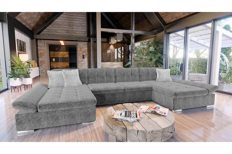 Dewitt Bäddsoffa m. Divan och Schäslong - Möbler - Soffa - Bäddsoffa - Bäddsoffa divan