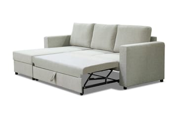 Divanbäddsoffa Achillea Beige - Vändbar - Möbler - Soffa - Bäddsoffa - Bäddsoffa divan