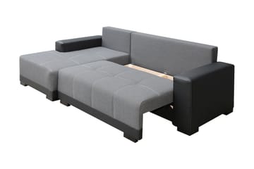 Divanbäddsoffa Dallas 240x140x80 cm - Grå - Möbler - Soffa - Bäddsoffa - Bäddsoffa divan