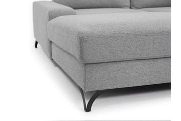 Divanbäddsoffa Flavio 300x94x91 cm - Grå - Möbler - Soffa - Bäddsoffa - Bäddsoffa divan