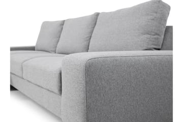 Divanbäddsoffa Flavio 300x94x91 cm - Grå - Möbler - Soffa - Bäddsoffa - Bäddsoffa divan