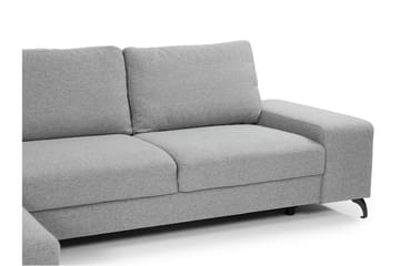 Divanbäddsoffa Flavio 300x94x91 cm - Grå - Möbler - Soffa - Bäddsoffa - Bäddsoffa divan