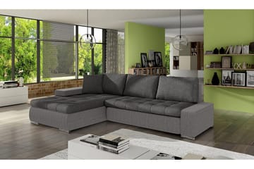 Divanbäddsoffa Ianto 265x185x85 cm Universal - Grå - Möbler - Soffa - Bäddsoffa - Bäddsoffa divan