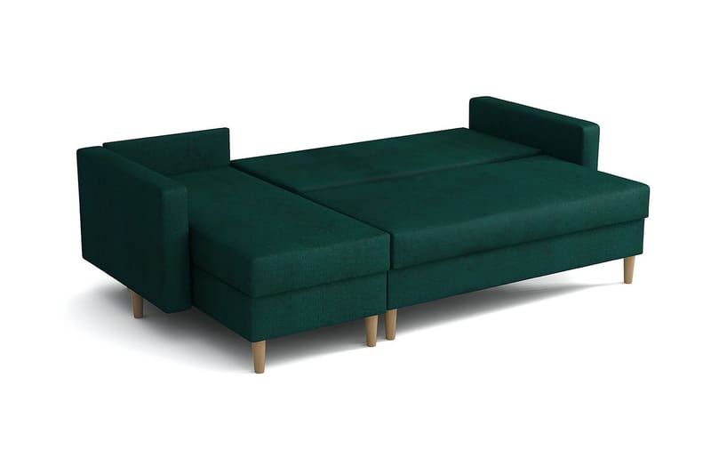Divanbäddsoffa Kearl - Grön - Möbler - Soffa - Bäddsoffa - Bäddsoffa divan