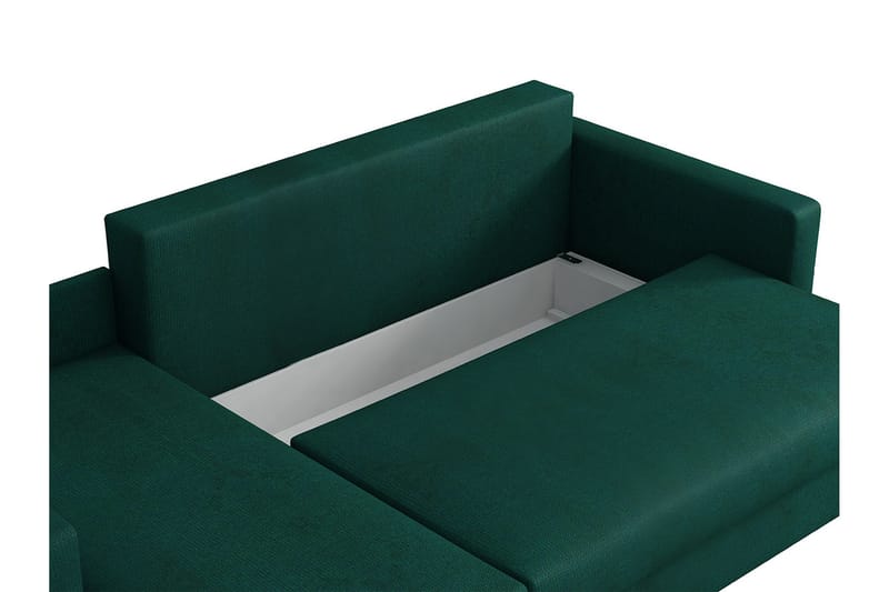 Divanbäddsoffa Kearl - Grön - Möbler - Soffa - Bäddsoffa - Bäddsoffa divan