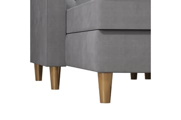 Divanbäddsoffa Liberty Grå - CosmoLiving - Möbler - Soffa - Bäddsoffa - Bäddsoffa divan