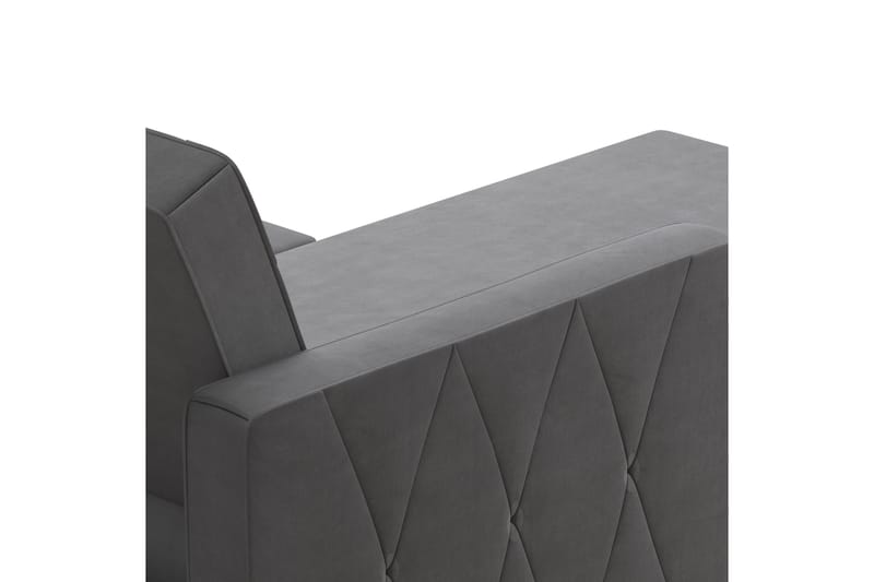 Divanbäddsoffa Liberty Grå - CosmoLiving - Möbler - Soffa - Bäddsoffa - Bäddsoffa divan