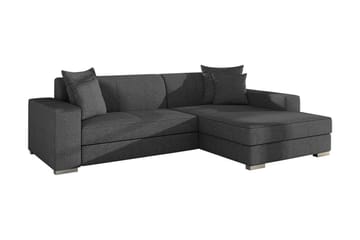 Divanbäddsoffa Mexico 262x178x75 cm - Grå - Möbler - Soffa - Bäddsoffa - Bäddsoffa divan