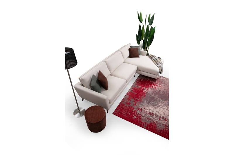 Divanbäddsoffa Santpedor - Beige - Bäddsoffa divan