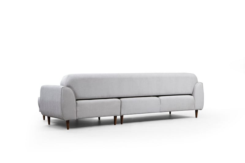 Divanbäddsoffa Santpedor - Beige - Bäddsoffa divan