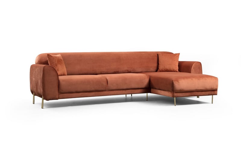 Divanbäddsoffa Santpedor - Brun - Möbler - Soffa - Bäddsoffa - Bäddsoffa divan
