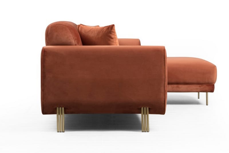 Divanbäddsoffa Santpedor - Brun - Möbler - Soffa - Bäddsoffa - Bäddsoffa divan