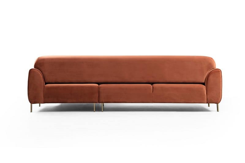 Divanbäddsoffa Santpedor - Brun - Möbler - Soffa - Bäddsoffa - Bäddsoffa divan
