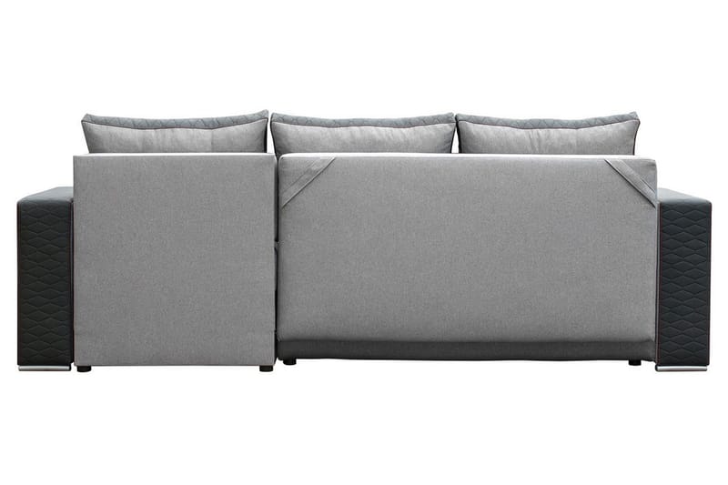 Divanbäddsoffa Sydney 238x140x88 cm - Brun/beige - Bäddsoffa divan